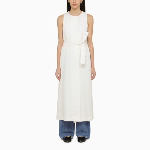 White linen long waistcoat - Max Mara - Modalova