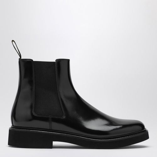 Black leather Beatles ankle boot - Doucal's - Modalova