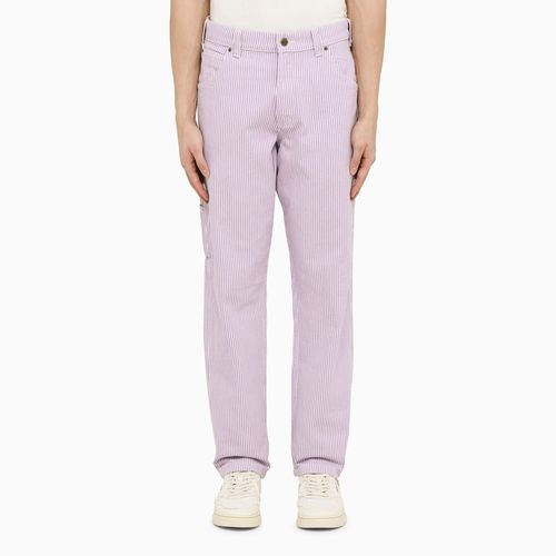 Lilac striped trousers - DICKIES - Modalova