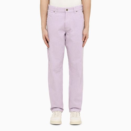 Pantalone lilla a righe - DICKIES - Modalova