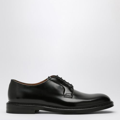 Low black leather lace-up - Doucal's - Modalova