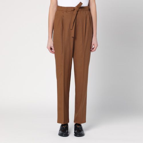 Hose aus Woll-Seiden-Mischung - Max Mara - Modalova