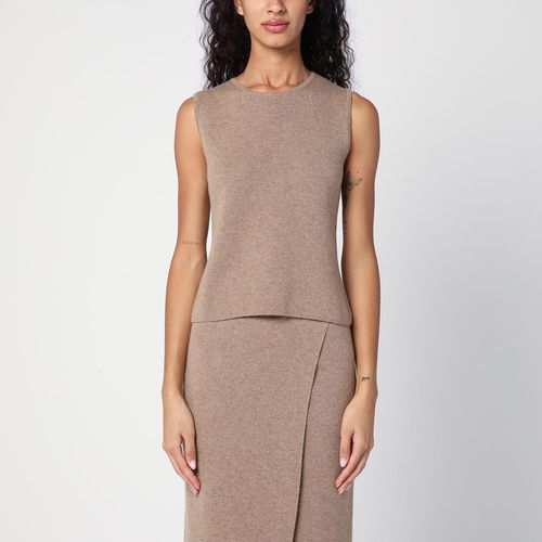 Sleeveless top in wool and cashmere - Max Mara - Modalova