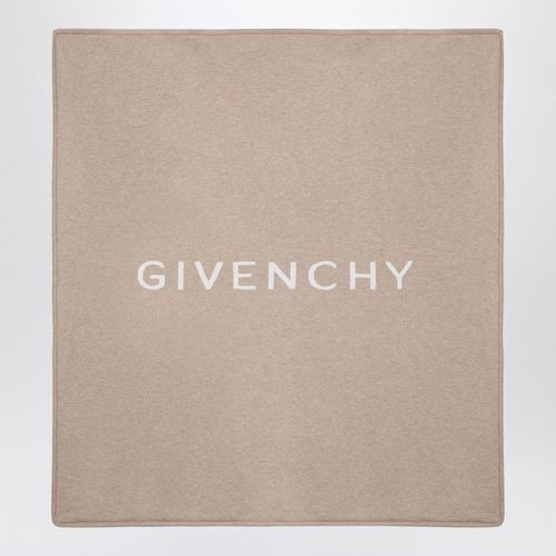 Beigefarbene Decke mit Logo - Givenchy - Modalova