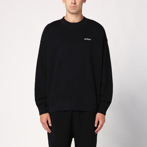 Black cotton crew-neck Sweatshirt - Off-White™ - Modalova