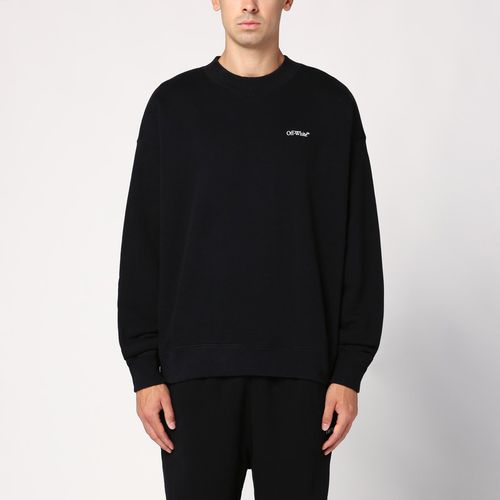 Black cotton crew-neck Sweatshirt - Off-White™ - Modalova