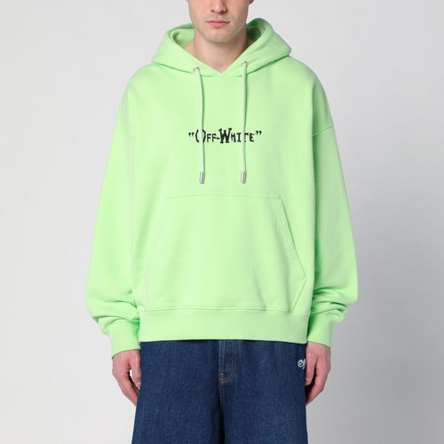 Mintgrüner Hoodie mit Logo - Off-White™ - Modalova