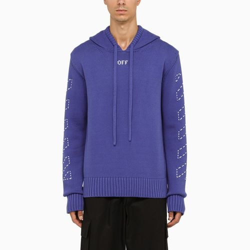 Arrows blue knitted hoodie - Off-White™ - Modalova