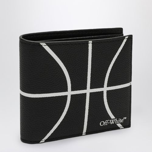 Portafoglio bi-fold basketball in pelle - Off-White™ - Modalova