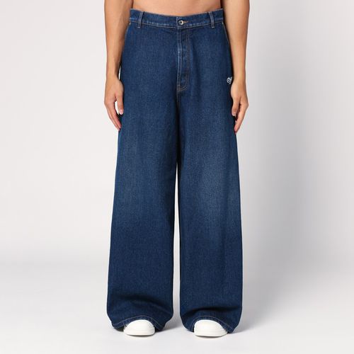 Blue wide denim jeans - Off-White™ - Modalova