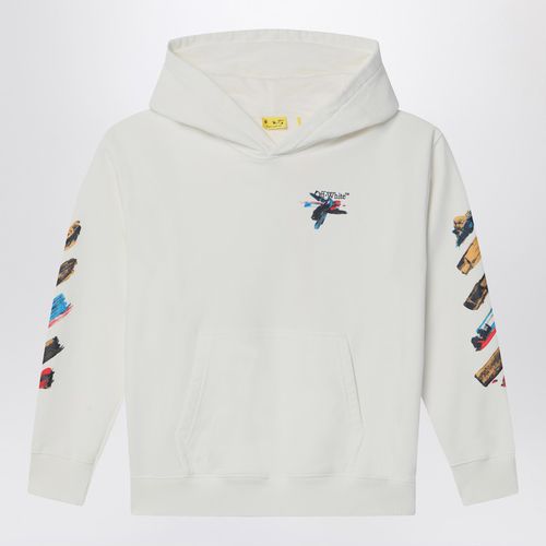 Weißer Sweatshirt mit bedrucktem Pfeilmuster - Off-White™ - Modalova