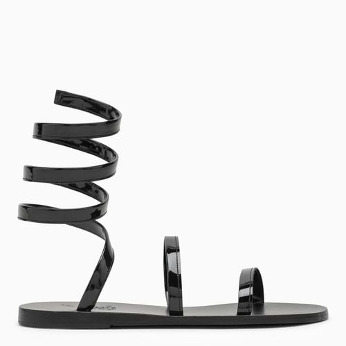 Flache schwarze Sandale Ofis - Ancient Greek Sandals - Modalova