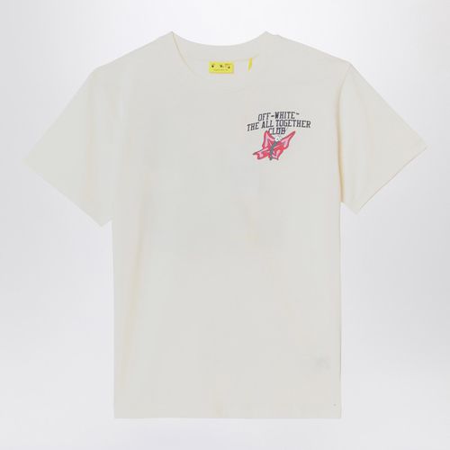 Weißes T-Shirt mit Logo-Aufdruck - Off-White™ - Modalova