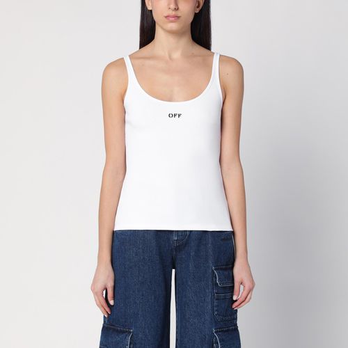 White tank top with logo - Off-White™ - Modalova