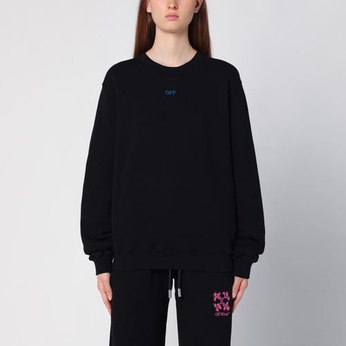 Cotton sweatshirt with logo embroidery - Off-White™ - Modalova