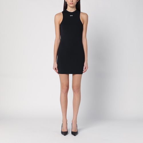 Black mini dress with logo - Off-White™ - Modalova