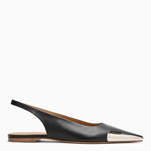 Schwarzer Slingback mit Metallspitze - Off-White™ - Modalova