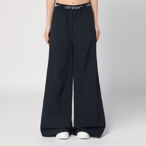 Pantalone ampio nero in nylon - Off-White™ - Modalova