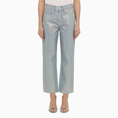 Jeans cropped La Jane in denim Hologram - Frame - Modalova