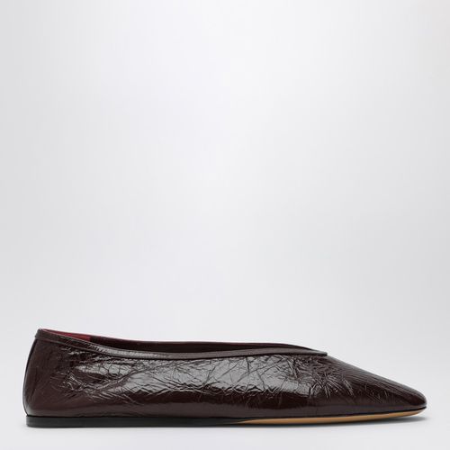 Luna burgundy leather slipper - Le Monde Béryl - Modalova