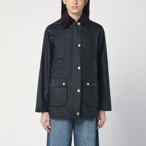 Dark Modern Beadnell jacket in waxed cotton - Barbour - Modalova