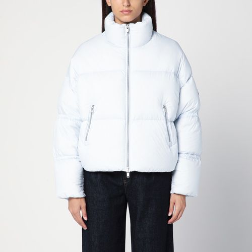 Short down jacket with white zip - Moose Knuckles - Modalova