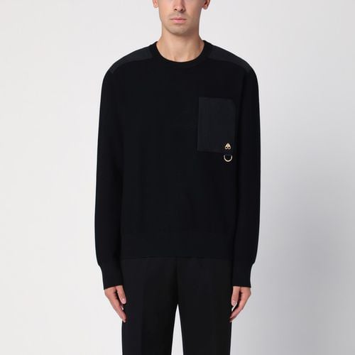 Black Elowan sweatshirt with panels - Moose Knuckles - Modalova