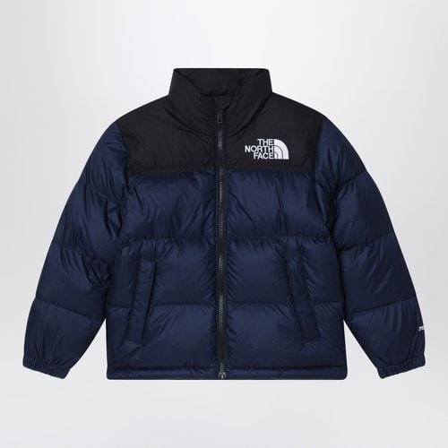 Marinblaue/Schwarze Daunenjacke Retro Nuptse 1996 - The North Face - Modalova