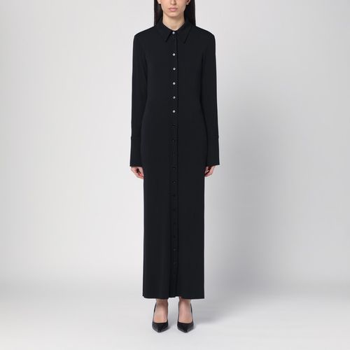 Black shirt dress in viscose jersey - Sportmax - Modalova