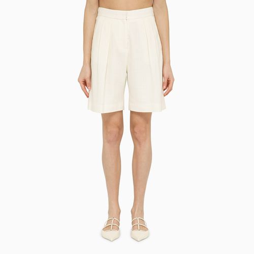 Wool-blend Stuart bermuda shorts - Margaux Lönnberg - Modalova