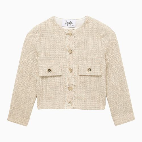 Giacca beige in misto cotone - Il Gufo - Modalova