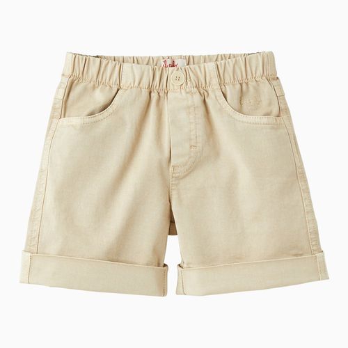 Beigefarbene Bermudashorts aus Baumwolle - Il Gufo - Modalova