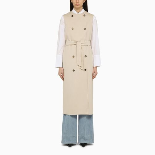 Beige wool and cashmere long vest - Max Mara - Modalova