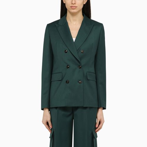 Forest double-breasted jacket in wool - AMIRI - Modalova