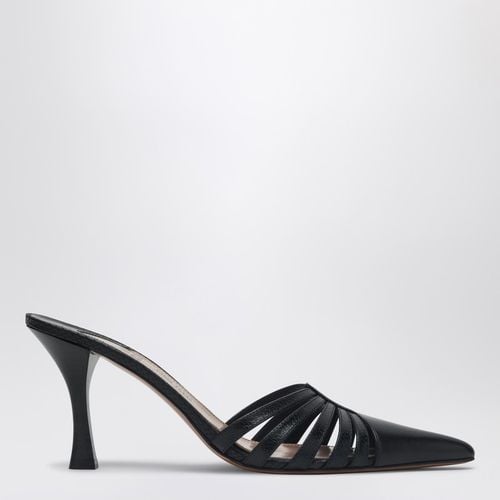 Black leather mule Nadia - Paris Texas - Modalova