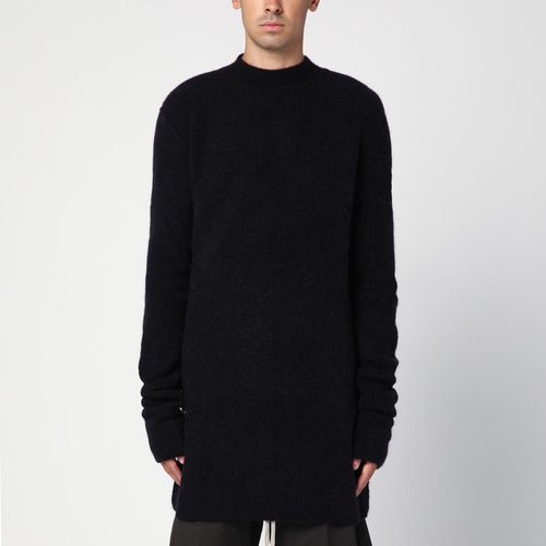 Maglione nero in misto alpaca - Rick Owens - Modalova