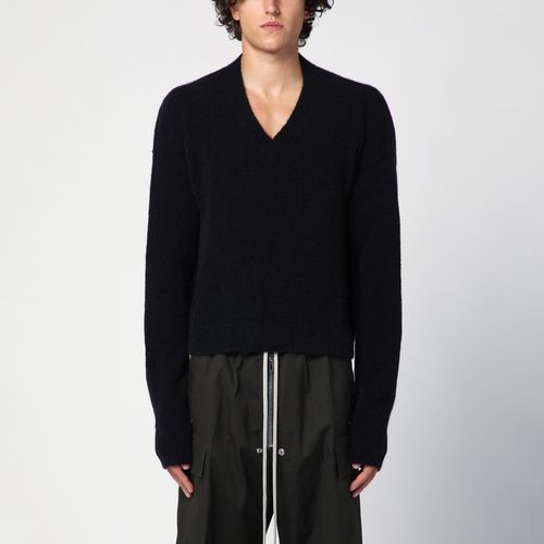 Maglia Tommy nera in misto lana - Rick Owens - Modalova