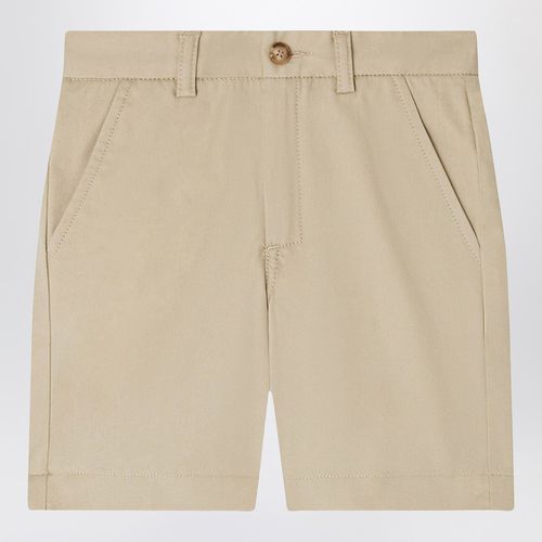 Calvin sand-coloured cotton shorts - Bonpoint - Modalova