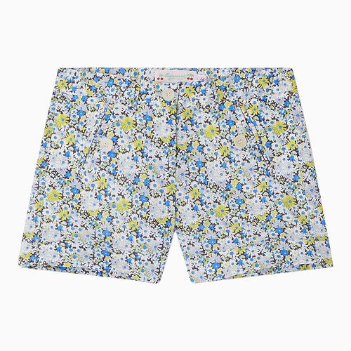 Bermudashorts Calista mit Blumendruck aus Baumwolle - Bonpoint - Modalova