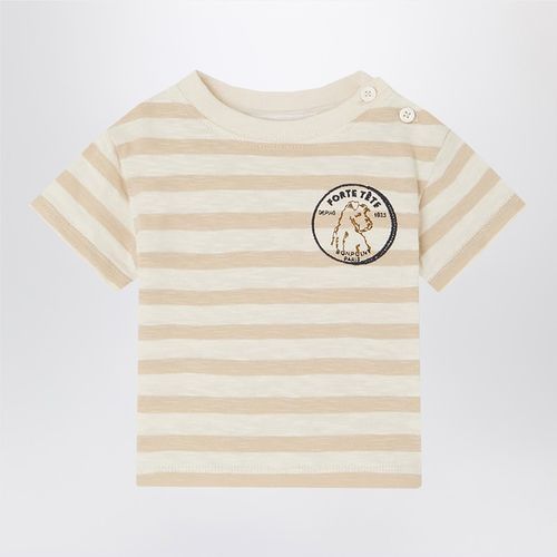 T-shirt Gaye beige a righe - Bonpoint - Modalova