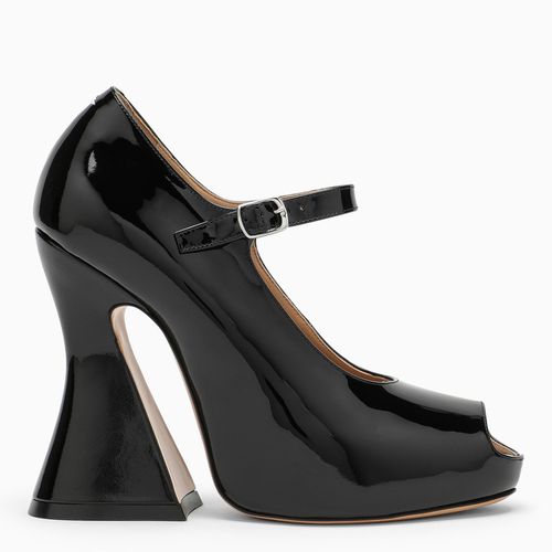 Patent leather Mary Jane pumps - Maison Margiela - Modalova