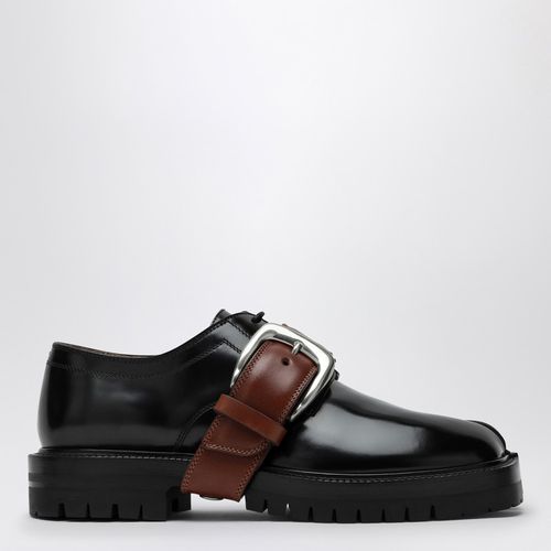 Black Tabi derby with strap - Maison Margiela - Modalova