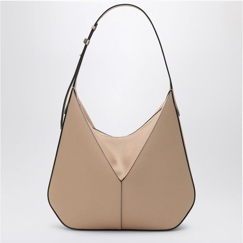 Beigefarbene Hobo-Tasche Vivi aus Leder - Valextra - Modalova