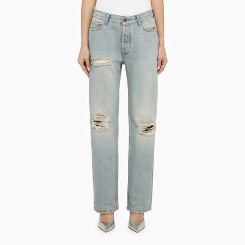 Jeans Naomi azzurro con usure - DARKPARK - Modalova