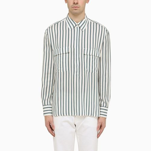 Ottanium striped shirt in silk blend - PT Torino - Modalova