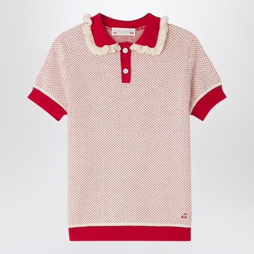 Poloshirt Frynja aus Wollgemisch elfenbein/ - Bonpoint - Modalova