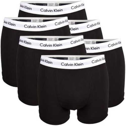 P Cotton Stretch Trunks Schwarz/Weiß Baumwolle Small Herren - Calvin Klein - Modalova