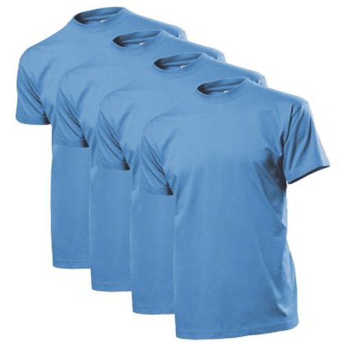 P Comfort Men T-shirt Hellblau Baumwolle Small Herren - Stedman - Modalova