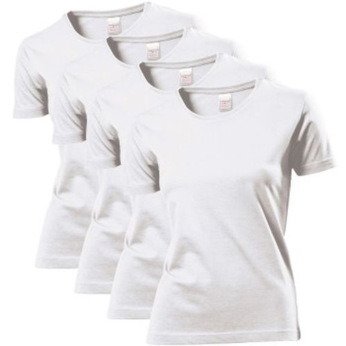 P Classic Women T-shirt Weiß Baumwolle Small Damen - Stedman - Modalova