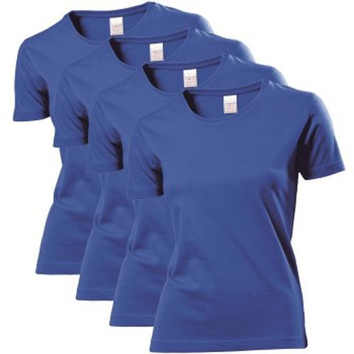 P Classic Women T-shirt Royalblau Baumwolle Small Damen - Stedman - Modalova